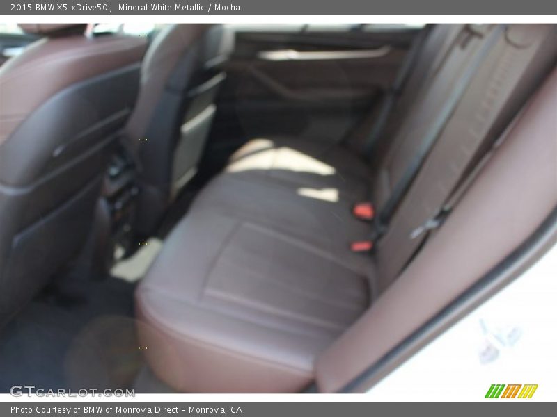 Mineral White Metallic / Mocha 2015 BMW X5 xDrive50i