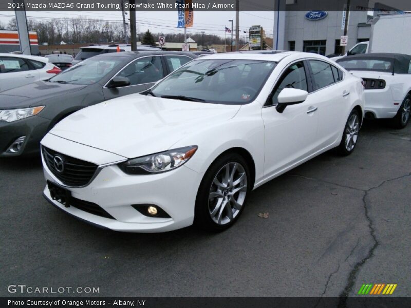 Snowflake White Pearl Mica / Almond 2014 Mazda MAZDA6 Grand Touring