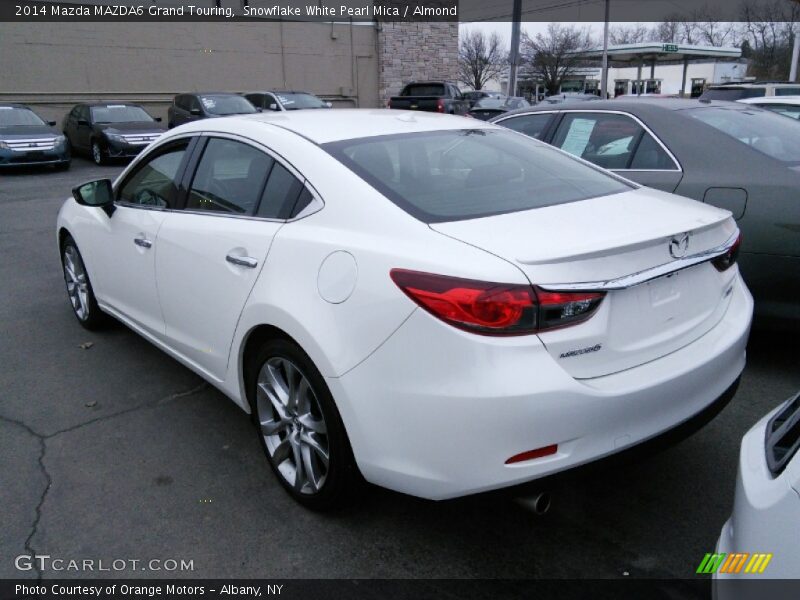 Snowflake White Pearl Mica / Almond 2014 Mazda MAZDA6 Grand Touring