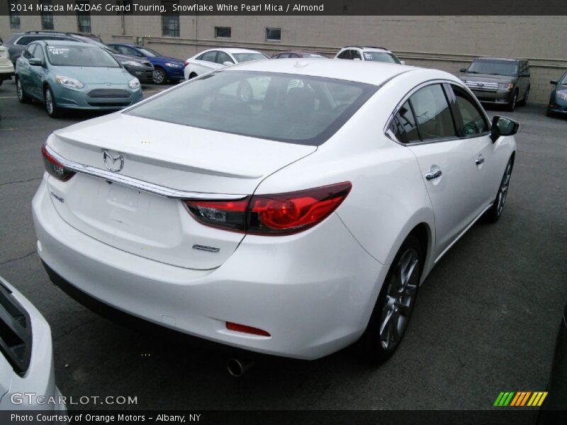 Snowflake White Pearl Mica / Almond 2014 Mazda MAZDA6 Grand Touring