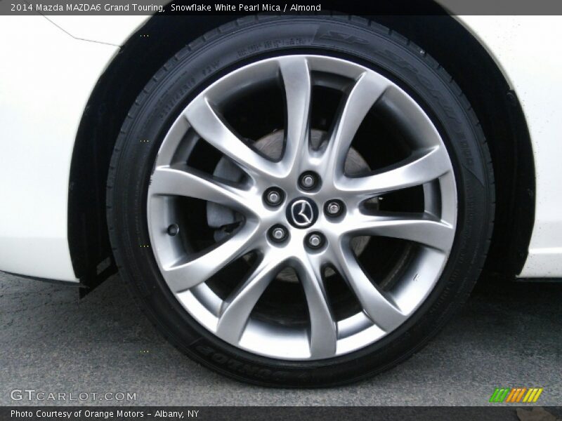 Snowflake White Pearl Mica / Almond 2014 Mazda MAZDA6 Grand Touring