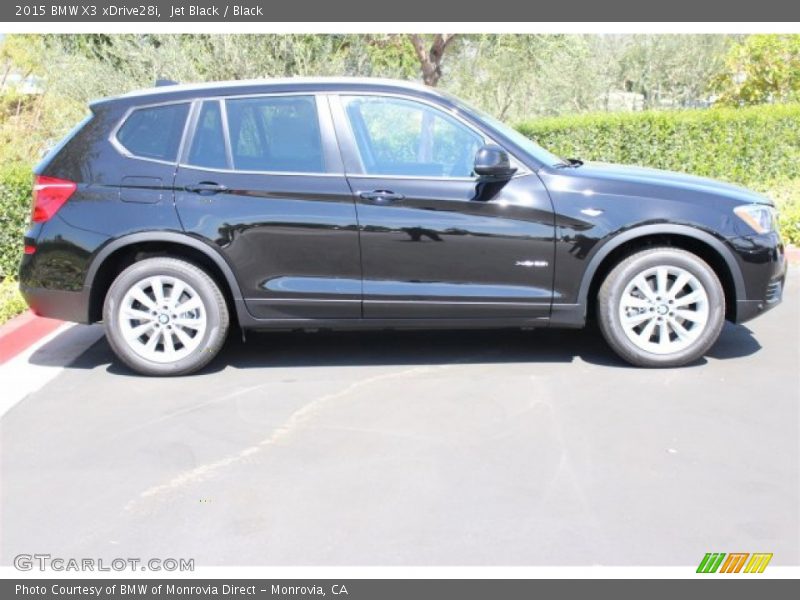 Jet Black / Black 2015 BMW X3 xDrive28i