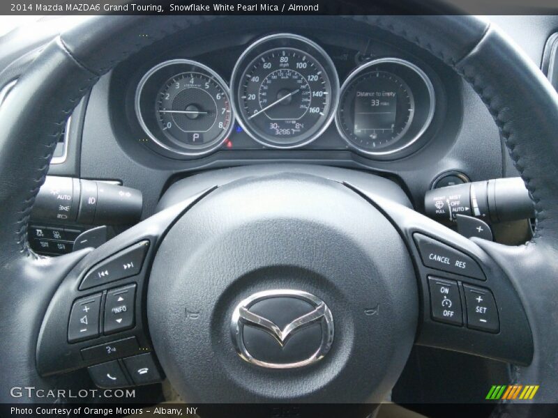 Snowflake White Pearl Mica / Almond 2014 Mazda MAZDA6 Grand Touring