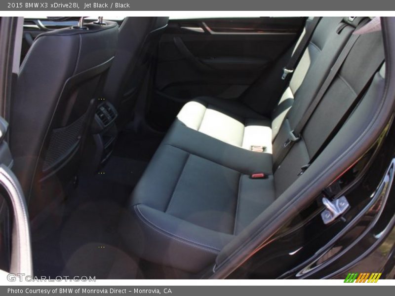 Jet Black / Black 2015 BMW X3 xDrive28i