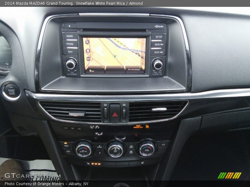Snowflake White Pearl Mica / Almond 2014 Mazda MAZDA6 Grand Touring