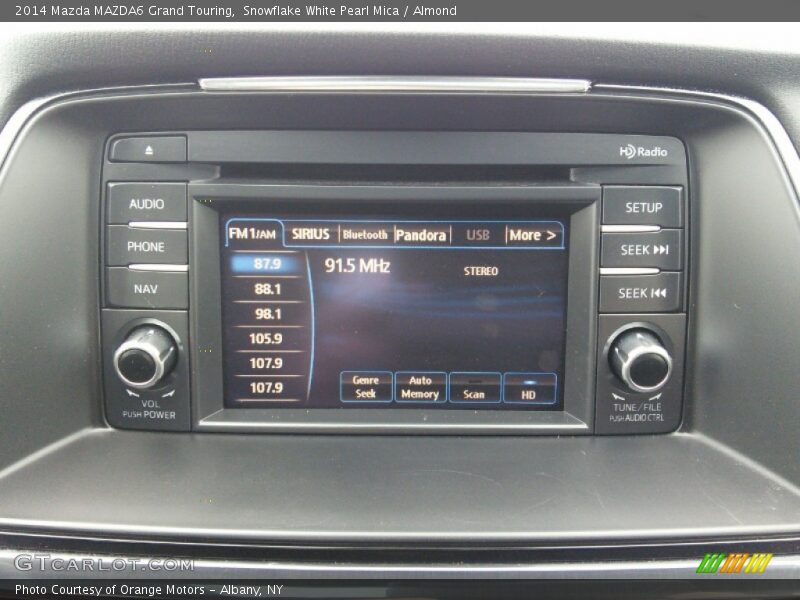 Snowflake White Pearl Mica / Almond 2014 Mazda MAZDA6 Grand Touring