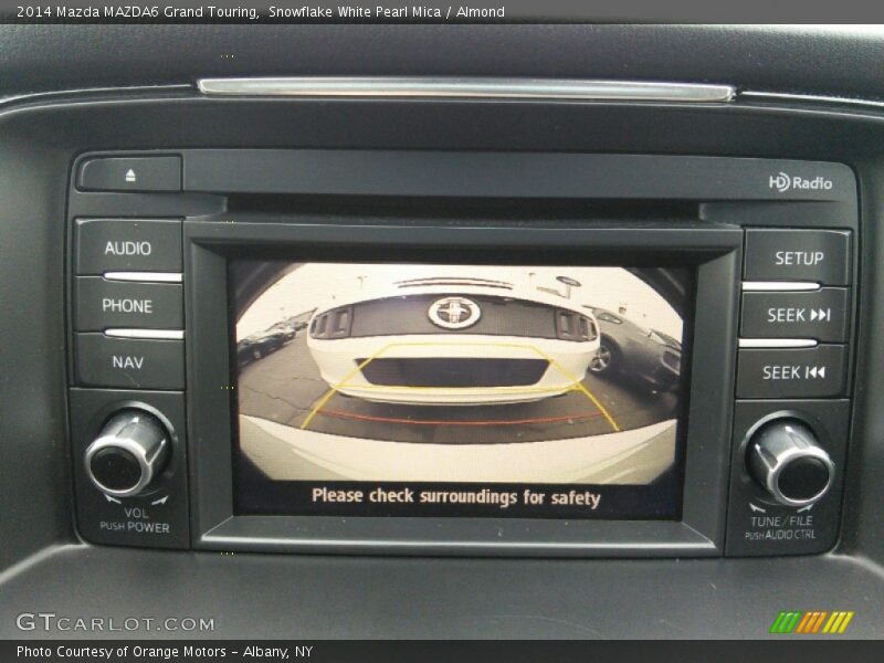 Snowflake White Pearl Mica / Almond 2014 Mazda MAZDA6 Grand Touring