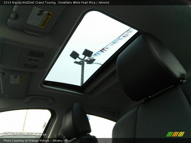 Snowflake White Pearl Mica / Almond 2014 Mazda MAZDA6 Grand Touring