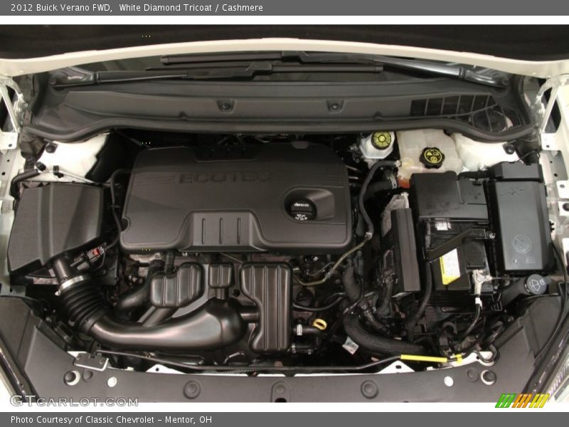White Diamond Tricoat / Cashmere 2012 Buick Verano FWD