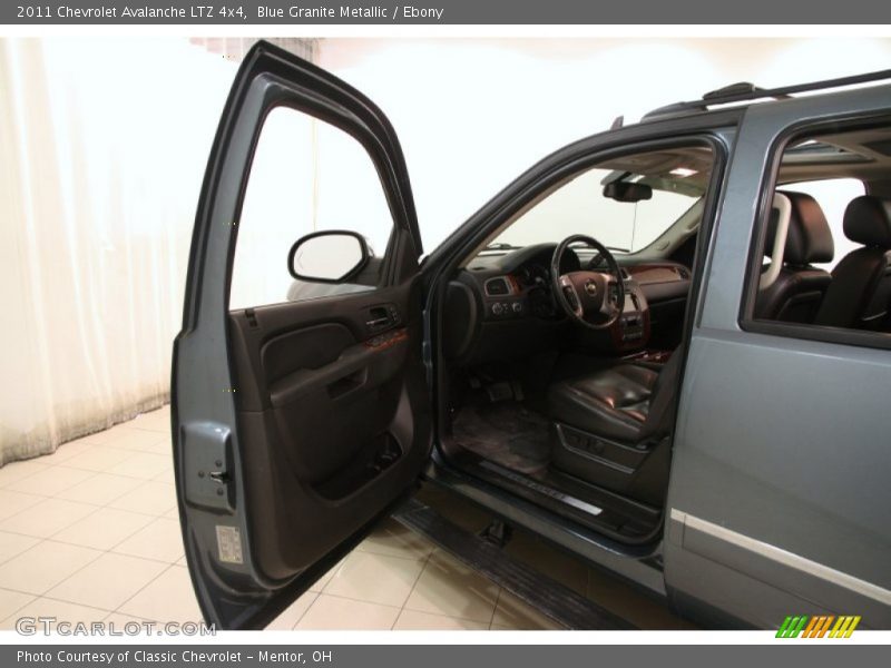 Blue Granite Metallic / Ebony 2011 Chevrolet Avalanche LTZ 4x4