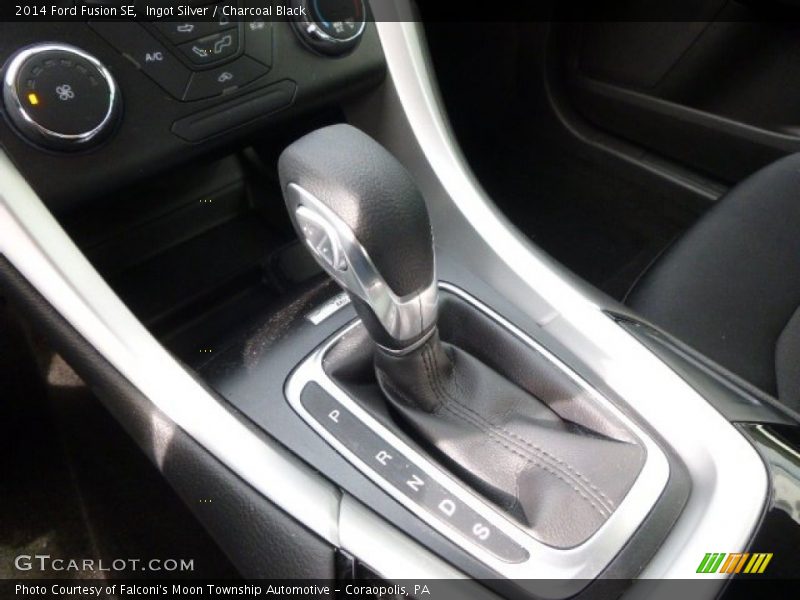 Ingot Silver / Charcoal Black 2014 Ford Fusion SE