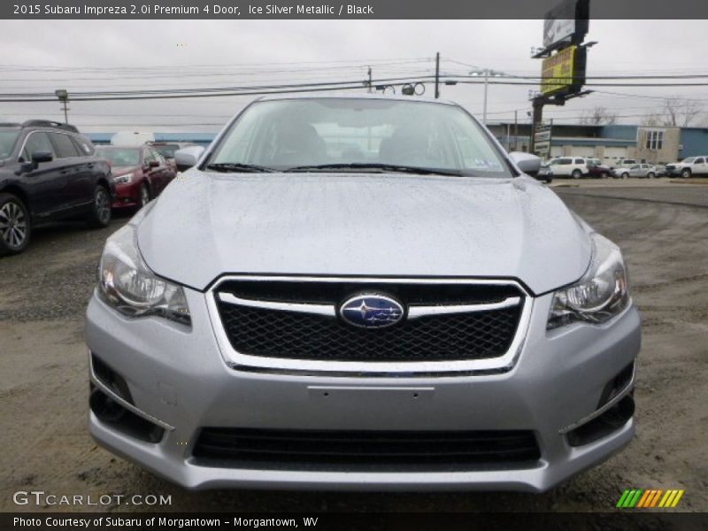 Ice Silver Metallic / Black 2015 Subaru Impreza 2.0i Premium 4 Door