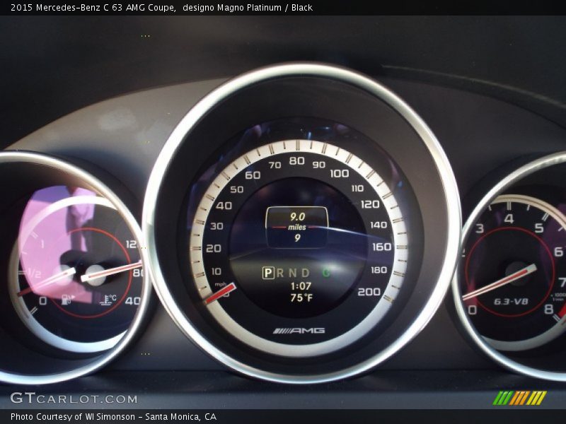  2015 C 63 AMG Coupe 63 AMG Coupe Gauges