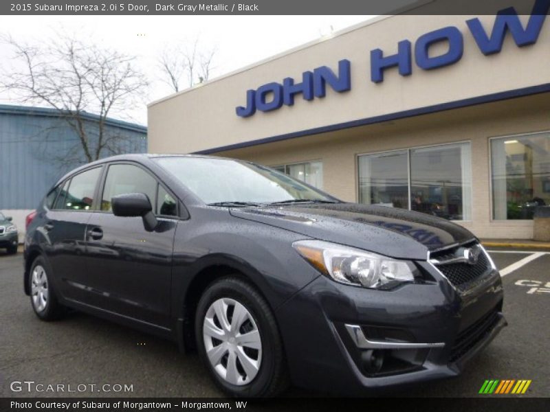 Dark Gray Metallic / Black 2015 Subaru Impreza 2.0i 5 Door