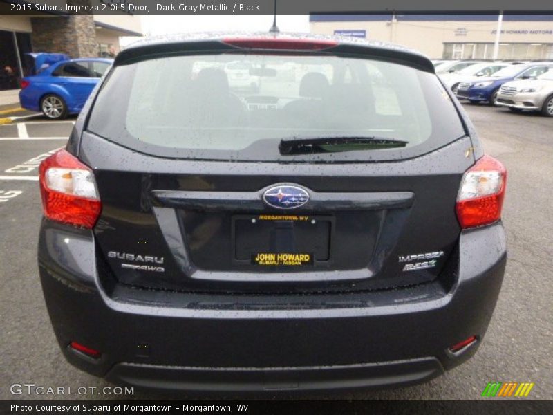 Dark Gray Metallic / Black 2015 Subaru Impreza 2.0i 5 Door