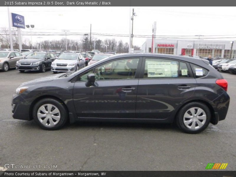 Dark Gray Metallic / Black 2015 Subaru Impreza 2.0i 5 Door
