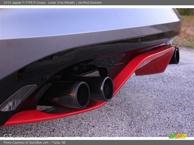 Exhaust of 2015 F-TYPE R Coupe