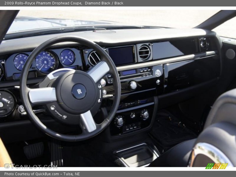 Diamond Black / Black 2009 Rolls-Royce Phantom Drophead Coupe