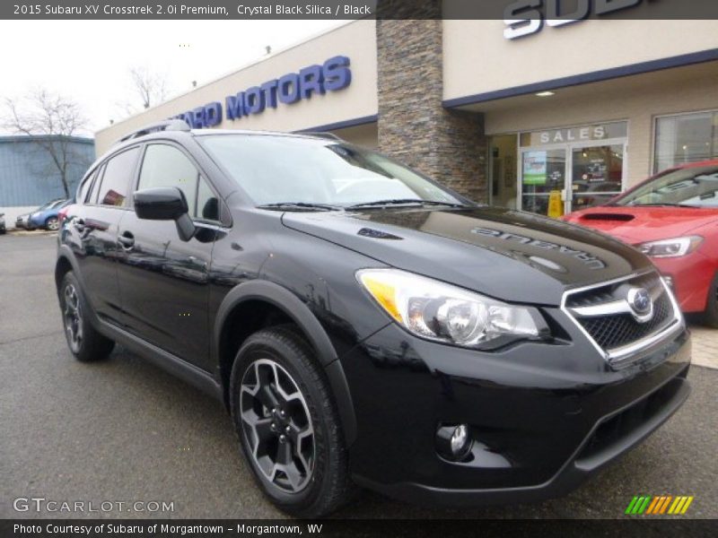 Crystal Black Silica / Black 2015 Subaru XV Crosstrek 2.0i Premium