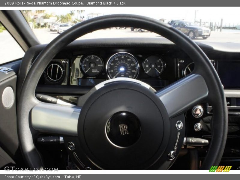 Diamond Black / Black 2009 Rolls-Royce Phantom Drophead Coupe