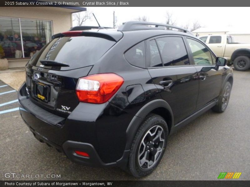 Crystal Black Silica / Black 2015 Subaru XV Crosstrek 2.0i Premium