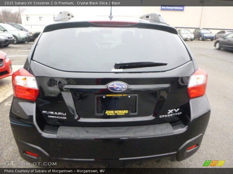 Crystal Black Silica / Black 2015 Subaru XV Crosstrek 2.0i Premium