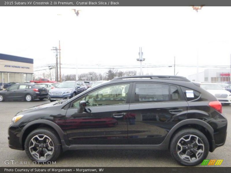 Crystal Black Silica / Black 2015 Subaru XV Crosstrek 2.0i Premium