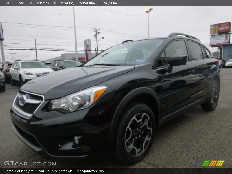 Crystal Black Silica / Black 2015 Subaru XV Crosstrek 2.0i Premium