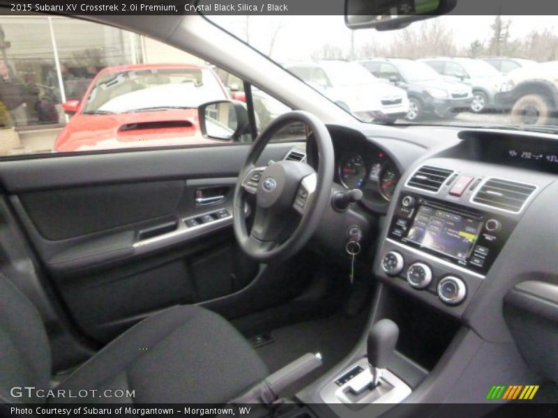 Crystal Black Silica / Black 2015 Subaru XV Crosstrek 2.0i Premium