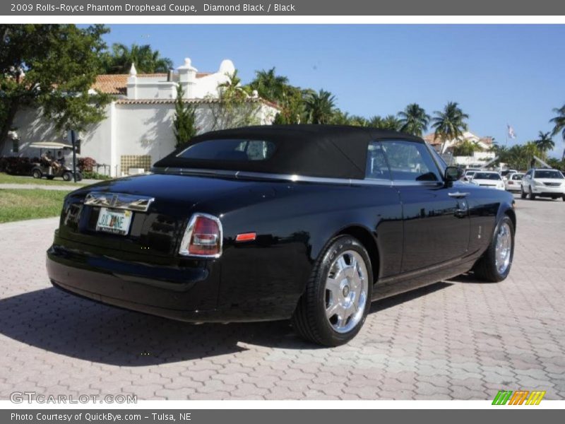Diamond Black / Black 2009 Rolls-Royce Phantom Drophead Coupe