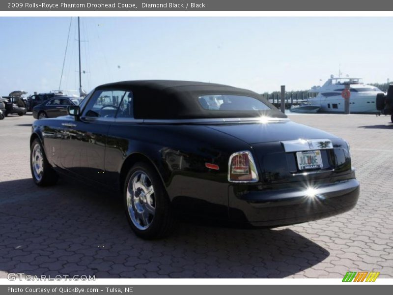 Diamond Black / Black 2009 Rolls-Royce Phantom Drophead Coupe