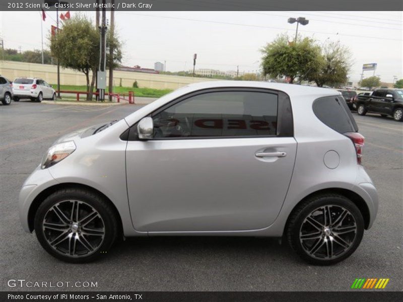 Classic Silver Metallic / Dark Gray 2012 Scion iQ