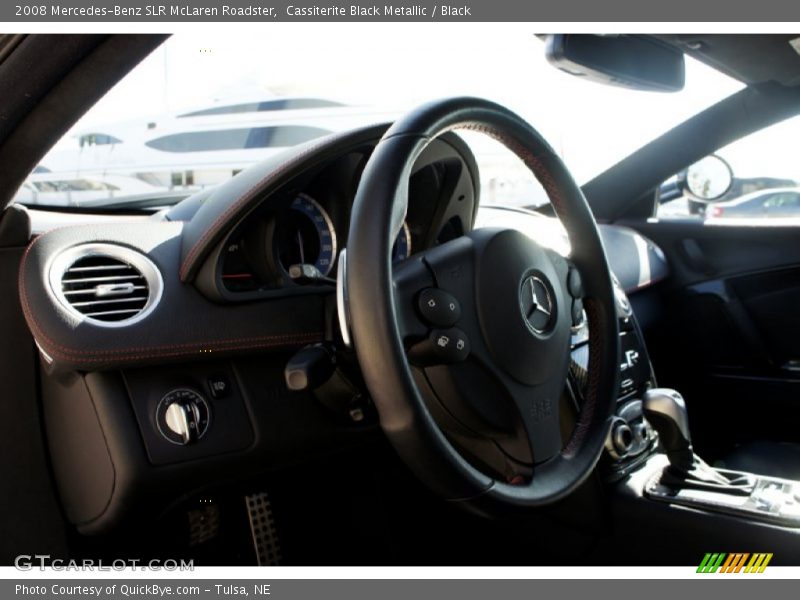 Cassiterite Black Metallic / Black 2008 Mercedes-Benz SLR McLaren Roadster