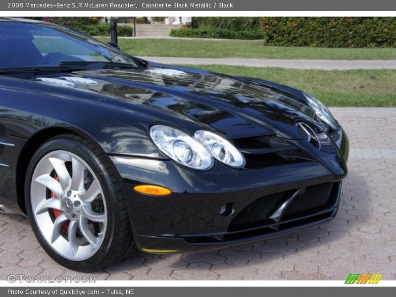 Cassiterite Black Metallic / Black 2008 Mercedes-Benz SLR McLaren Roadster