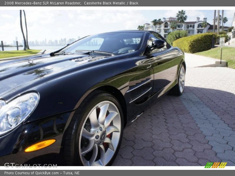 Cassiterite Black Metallic / Black 2008 Mercedes-Benz SLR McLaren Roadster