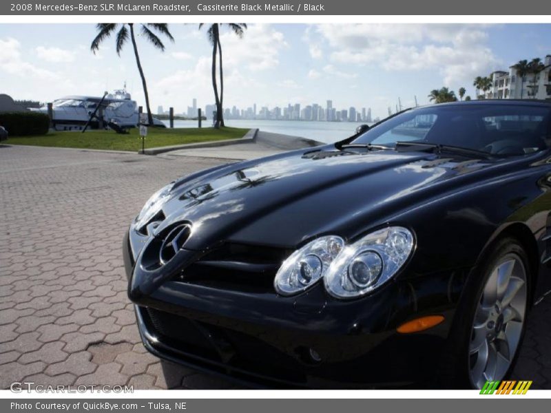Cassiterite Black Metallic / Black 2008 Mercedes-Benz SLR McLaren Roadster