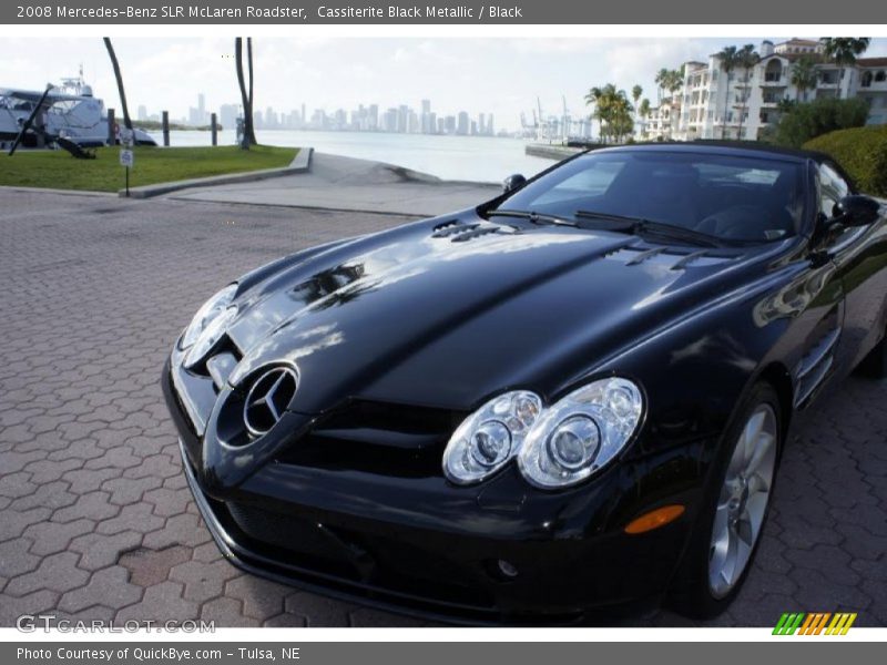 Cassiterite Black Metallic / Black 2008 Mercedes-Benz SLR McLaren Roadster