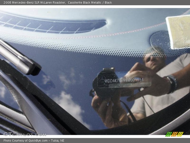 Cassiterite Black Metallic / Black 2008 Mercedes-Benz SLR McLaren Roadster