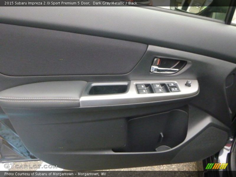 Dark Gray Metallic / Black 2015 Subaru Impreza 2.0i Sport Premium 5 Door