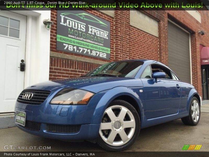Denim Blue / Denim Blue 2000 Audi TT 1.8T Coupe