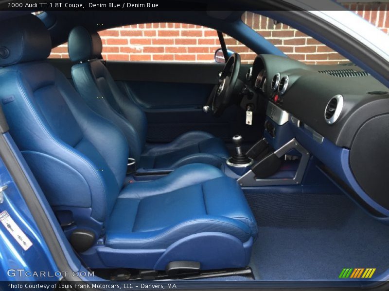 Front Seat of 2000 TT 1.8T Coupe