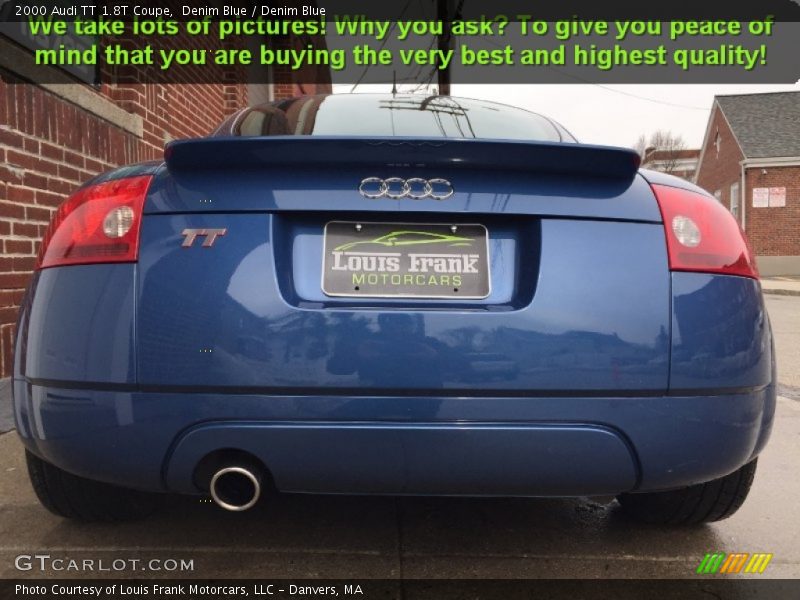 Denim Blue / Denim Blue 2000 Audi TT 1.8T Coupe
