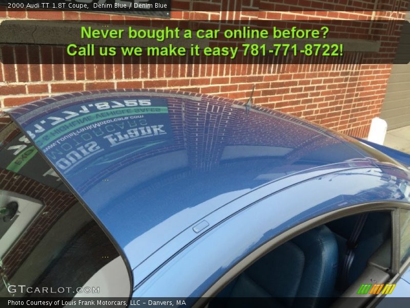 Denim Blue / Denim Blue 2000 Audi TT 1.8T Coupe