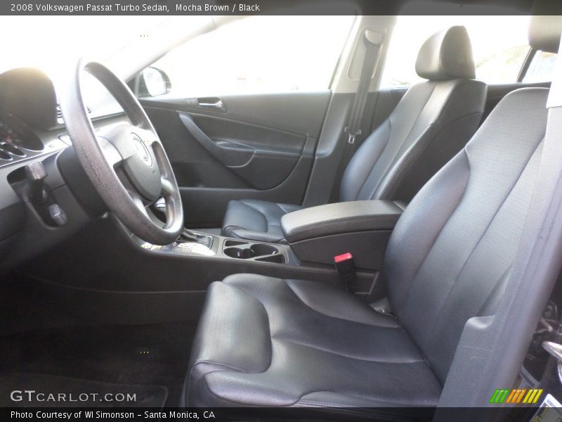 Mocha Brown / Black 2008 Volkswagen Passat Turbo Sedan