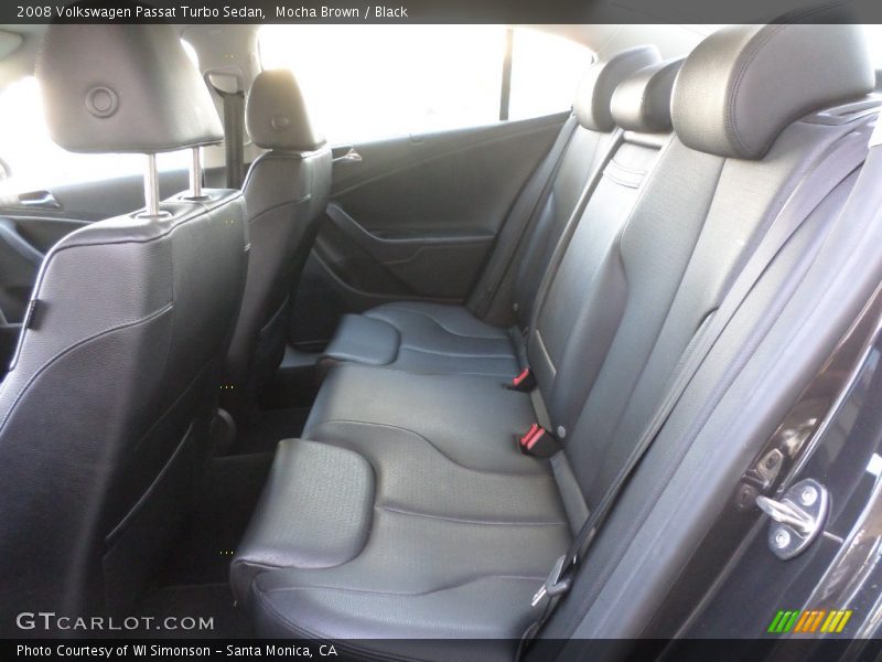 Mocha Brown / Black 2008 Volkswagen Passat Turbo Sedan