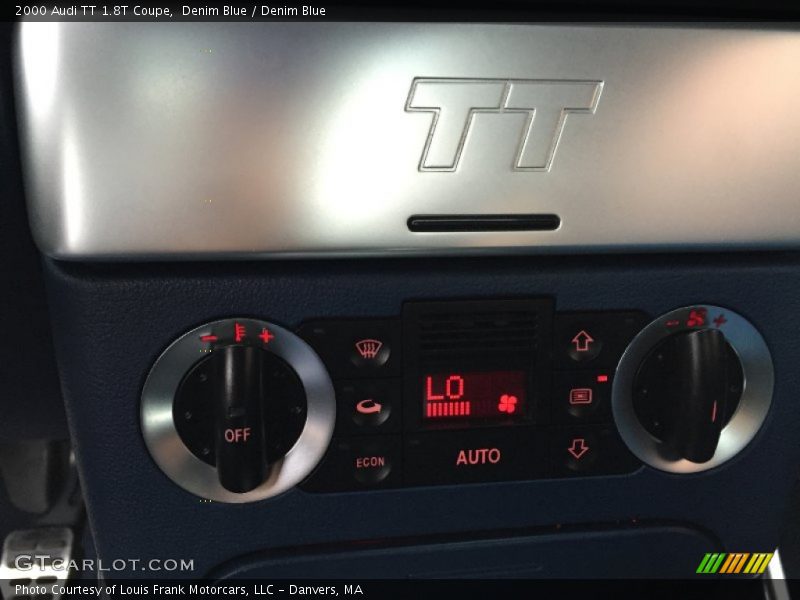 Controls of 2000 TT 1.8T Coupe