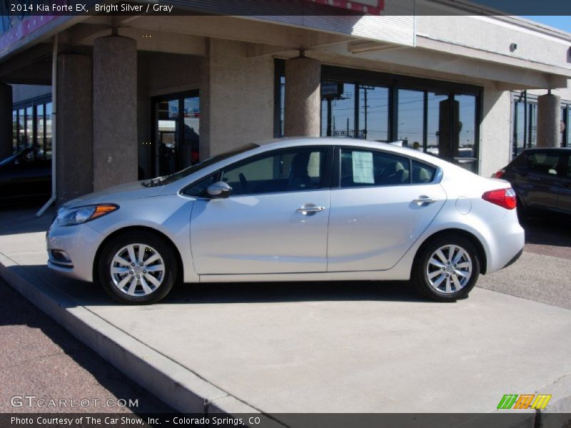 Bright Silver / Gray 2014 Kia Forte EX