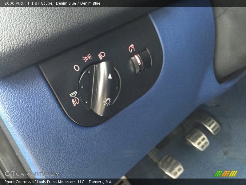 Controls of 2000 TT 1.8T Coupe