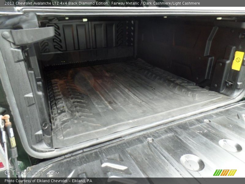 Fairway Metallic / Dark Cashmere/Light Cashmere 2013 Chevrolet Avalanche LTZ 4x4 Black Diamond Edition