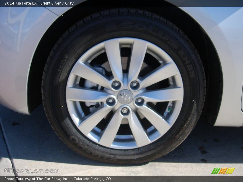 Bright Silver / Gray 2014 Kia Forte EX